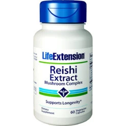 Life Extension Reishi Extract Mushroom Complex, 60 Vegetarian Capsules