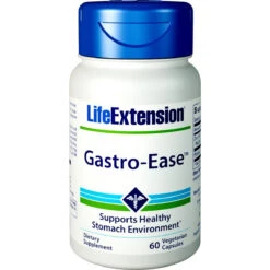 Life Extension Gastro-Ease 60 Vegetarian Capsules
