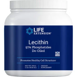 Life Extension Lecithin (97% Phosphatides De-Oiled), 16 Ounces