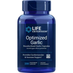 Life Extension Optimized Garlic 200 Vegetarian Capsules