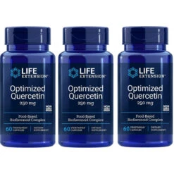 Life Extension Optimized Quercetin Capsules, 60-Count (Pack Of 3)