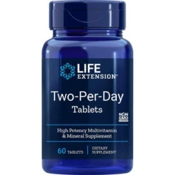 Life Extension Two Per Day (High Potency Multi-Vitamin And Mineral Supplement), 60 Tablets