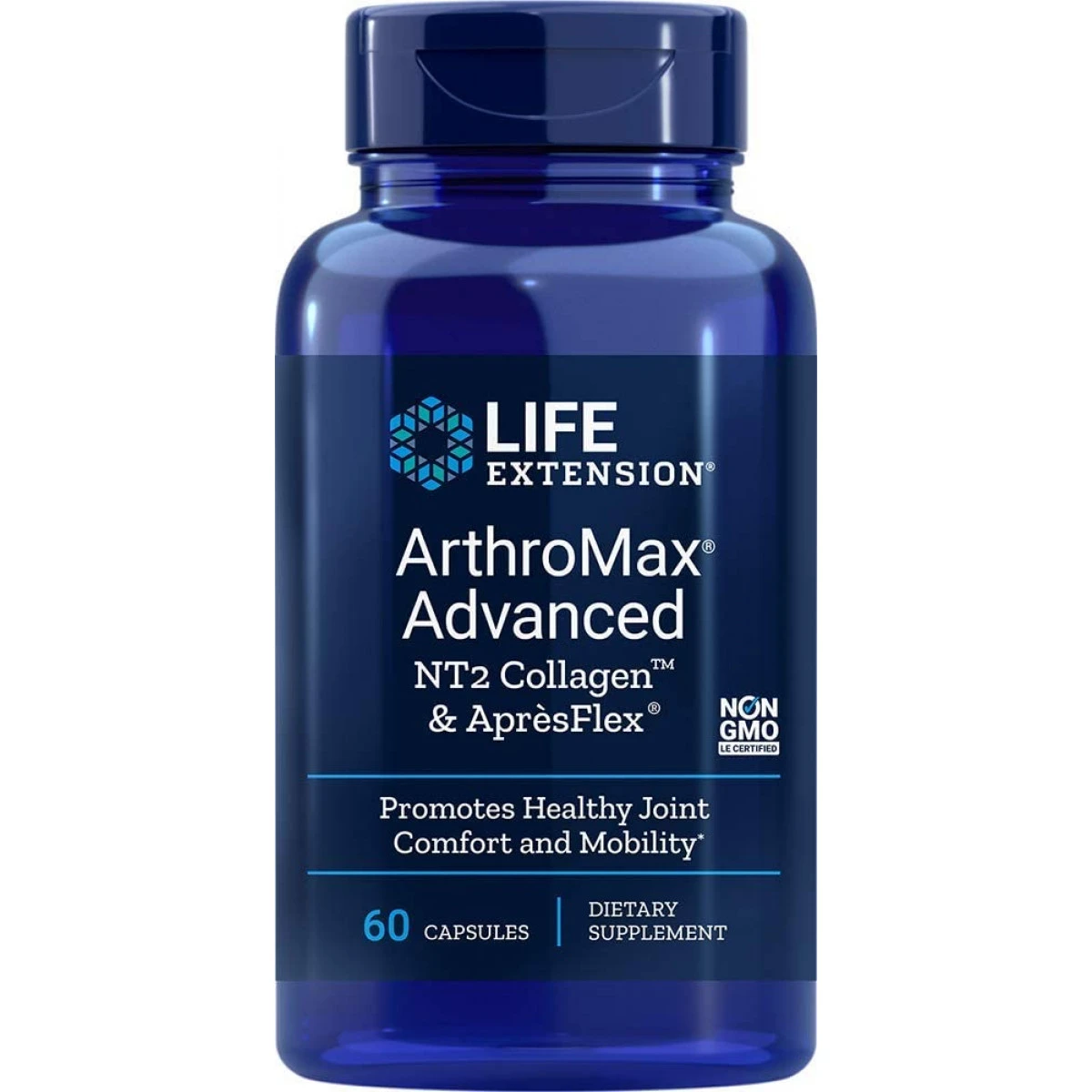 Life Extension Arthromax Advanced With NT2 Collagen And ApresFlex, 60 Capsules